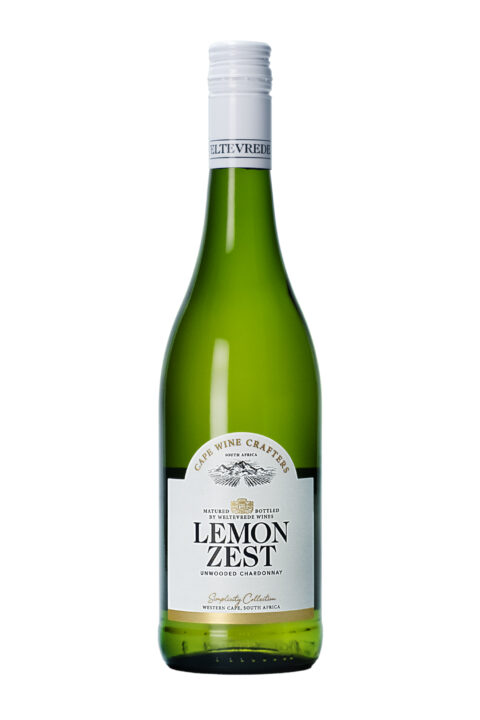Lemon Zest white wine bottle